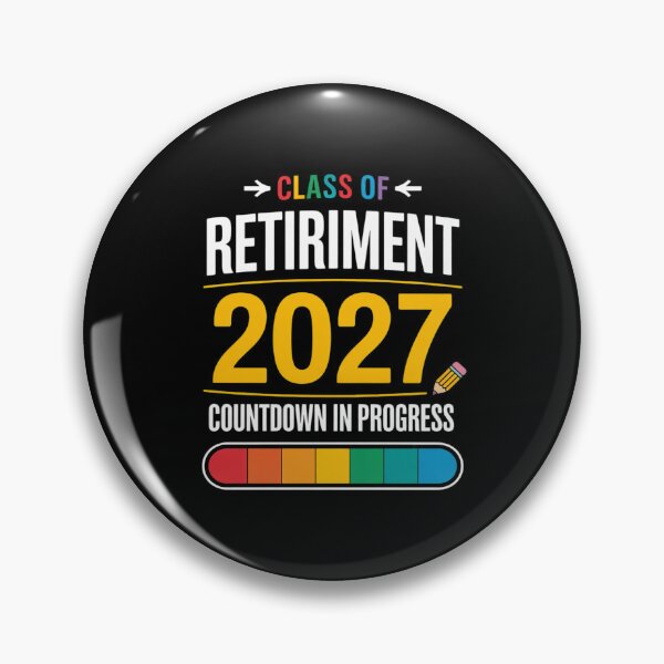 Item preview, Retirement Class Of 2027 Count Down Progress Retired Teacher  2 designed and sold by MarryIsMonth.