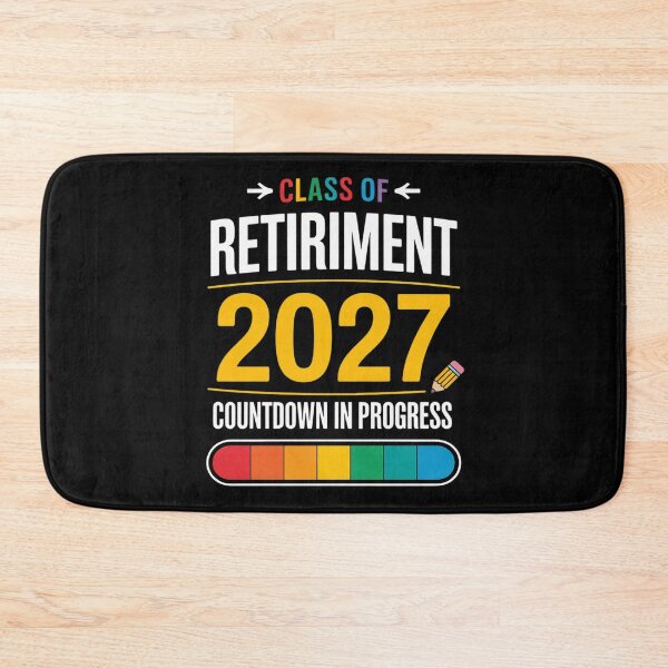 Item preview, Retirement Class Of 2027 Count Down Progress Retired Teacher  2 designed and sold by MarryIsMonth.