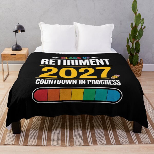 Item preview, Retirement Class Of 2027 Count Down Progress Retired Teacher  2 designed and sold by MarryIsMonth.