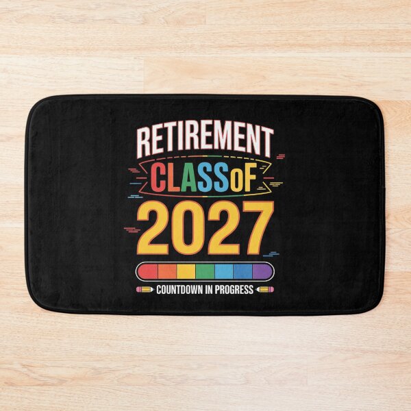 Item preview, Retirement Class Of 2027 Count Down Progress Retired Teacher  designed and sold by FadeOfThrone.
