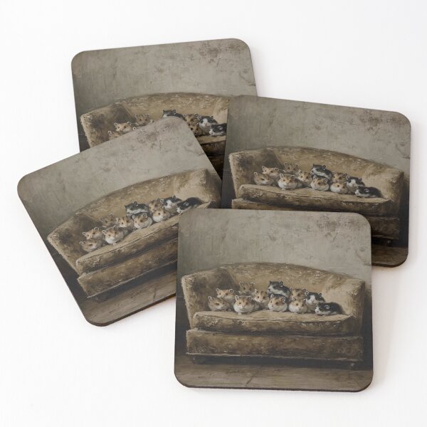 Item preview, Hamsters on a Couch designed and sold by lautir.