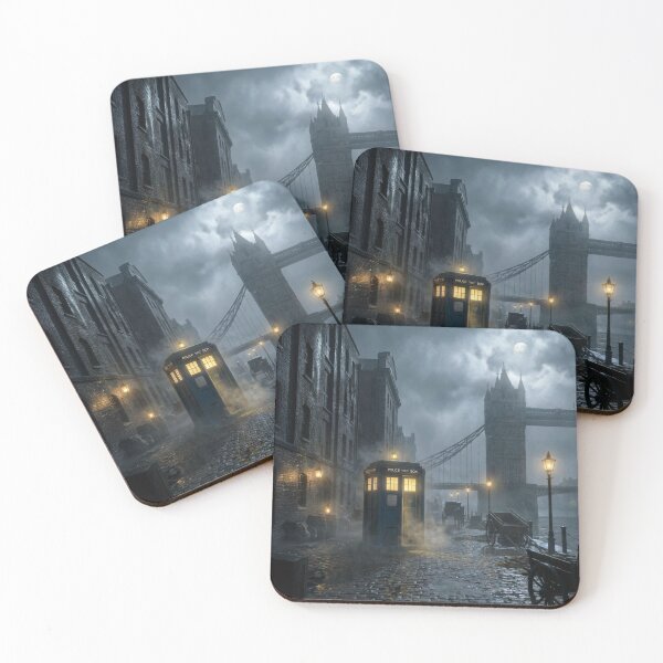 Item preview, Tardis at Tower Bridge in London, 1890 designed and sold by Georgethefourth.