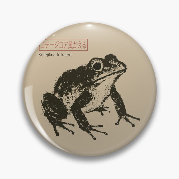 Item preview, Cute Cottagecore Frog Funny Japanese Aesthetic Design designed and sold by Jokerstyle.