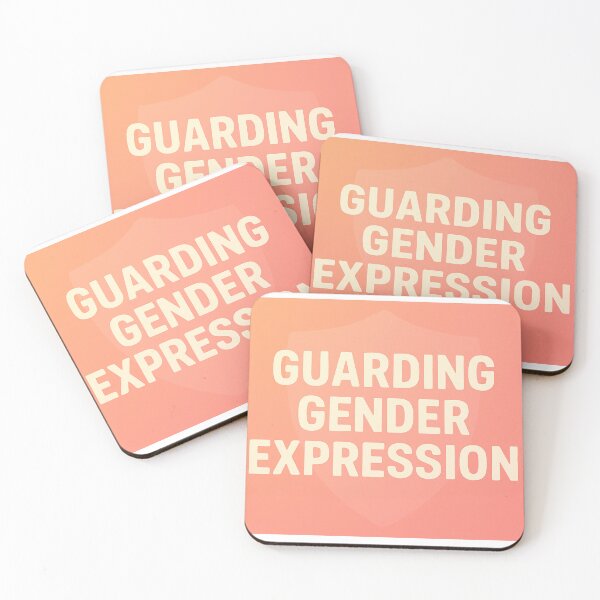 Item preview, Guarding Gender Expression – Pride Shield Graphic Design designed and sold by Langlearn Spatial.