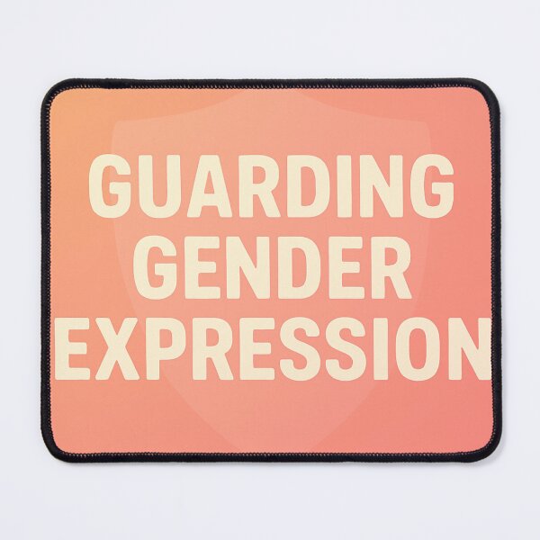Item preview, Guarding Gender Expression – Pride Shield Graphic Design designed and sold by Langlearn Spatial.
