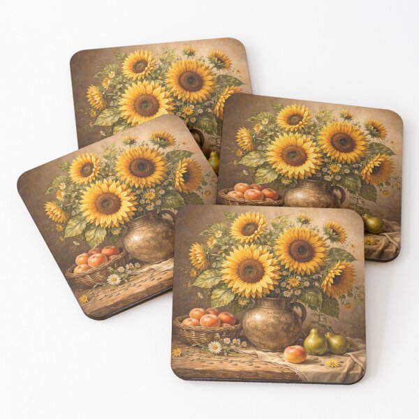 Item preview, Light, stillness, and sunflowers designed and sold by DrizzyV.