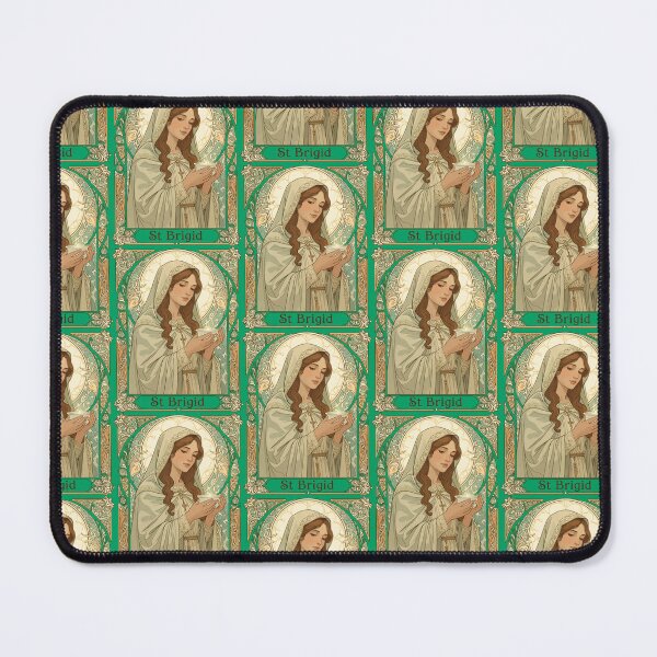 Item preview, St Brigid The Patron Of Dairy Workers designed and sold by taiche.