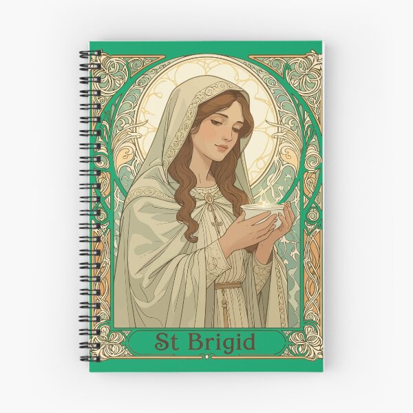 Item preview, St Brigid The Patron Of Dairy Workers designed and sold by taiche.