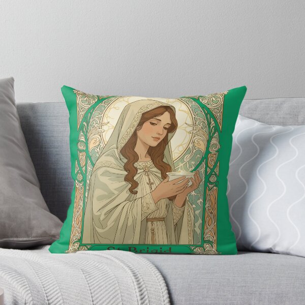 Item preview, St Brigid The Patron Of Dairy Workers designed and sold by taiche.