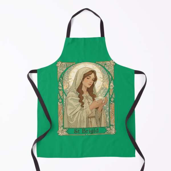 Item preview, St Brigid The Patron Of Dairy Workers designed and sold by taiche.