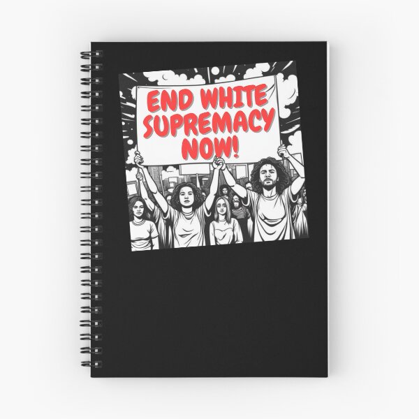 Item preview, End White Supremacy Now! designed and sold by ActOutTees.