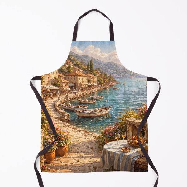 Item preview, Midday in Tranquil Port designed and sold by DrizzyV.