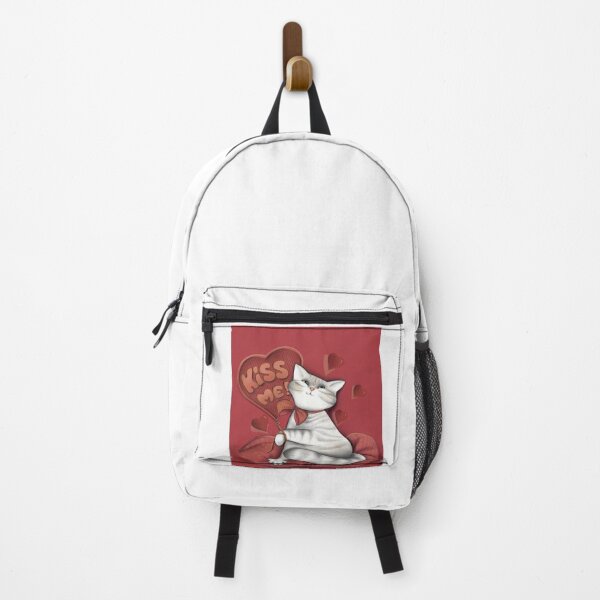 Item preview, Cat in love with a heart-shaped balloon designed and sold by gatteria.