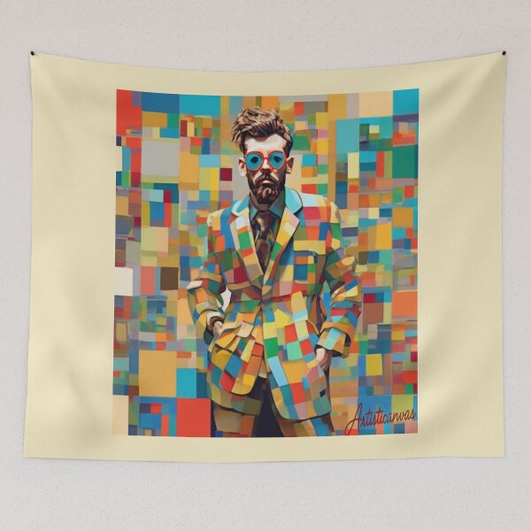 Item preview, "Fashionable Eccentricity: Oversized Chic" designed and sold by Artisticanvas.