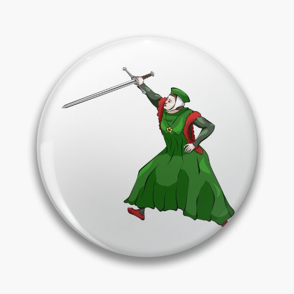 Item preview, Lady with a Sword designed and sold by 4talente.