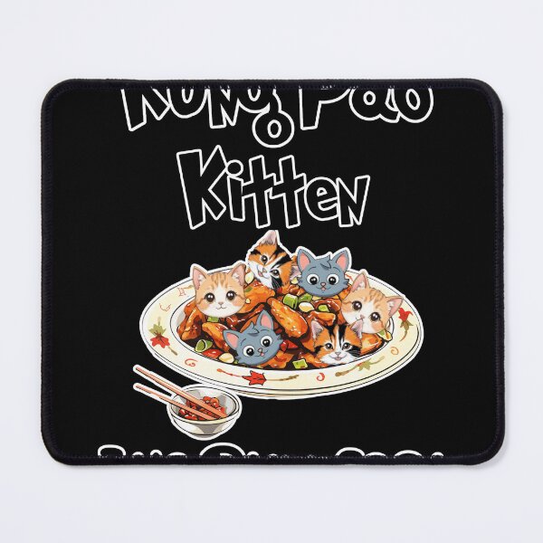 Item preview, Kung Pao Kitten designed and sold by LevonsCrazyArt.