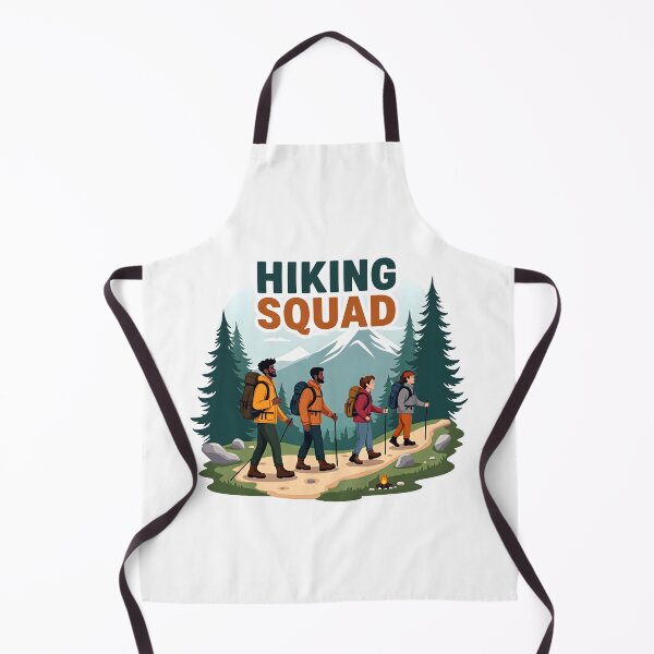 Item preview, Hiking Squad T-Shirt – Funny Outdoor Adventure Merchandise | Hiker Gift designed and sold by Vajid Designs .