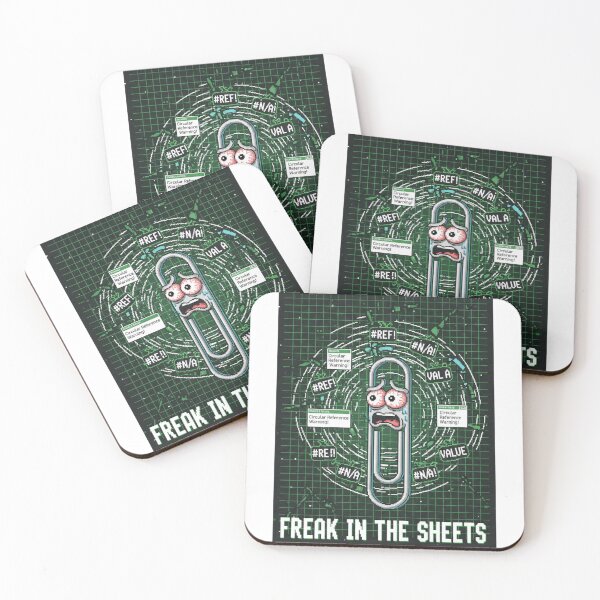 Item preview, Freak In The Sheets - Funny Retro Pixel Excel Spreadsheet Error designed and sold by NonditStudio.