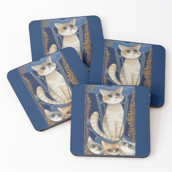 Item preview, A regal feline cat on a chair like a king designed and sold by gatteria.