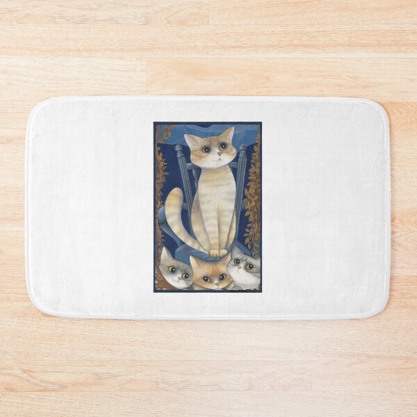 Item preview, A regal feline cat on a chair like a king designed and sold by gatteria.