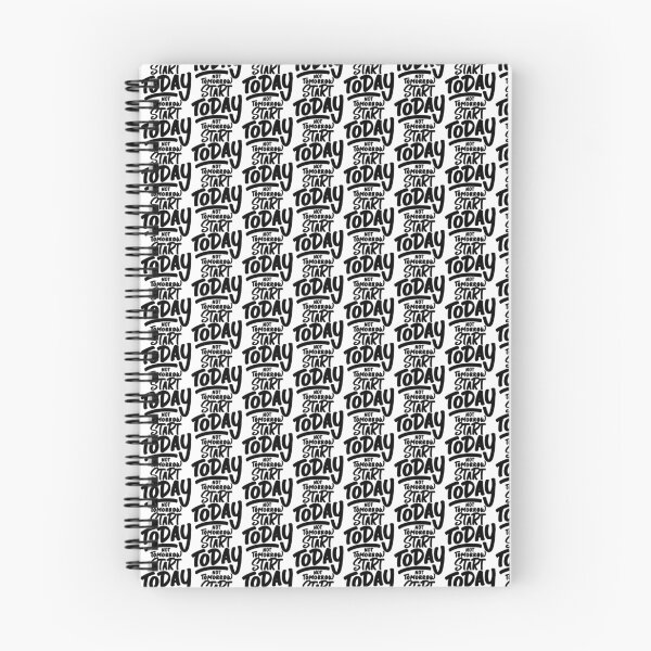 Item preview, Start Today Not Tomorrow designed and sold by ArtifyGallery.