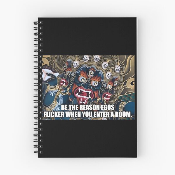 Item preview, Be the Reason Egos Flicker – Wrathful Deity Buddhist Art Motivation Quote designed and sold by onlin3boutiqu3.