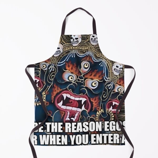 Item preview, Be the Reason Egos Flicker – Wrathful Deity Buddhist Art Motivation Quote designed and sold by onlin3boutiqu3.