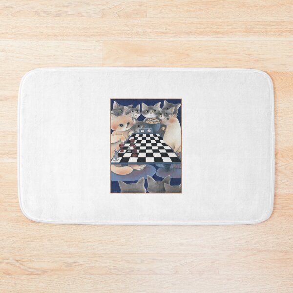 Item preview, Chess endgame between Cat and Mouse designed and sold by gatteria.