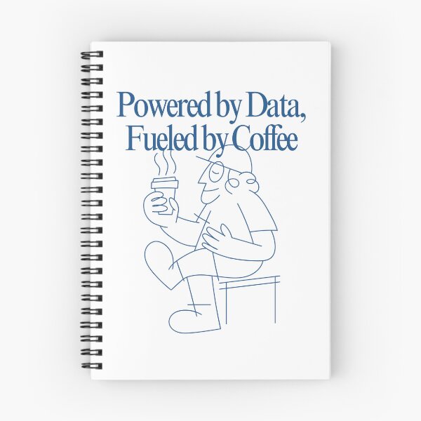 Item preview, Powered by Data, Fueled by Coffee – Funny Tech & Data Nerd designed and sold by Ogya Design.