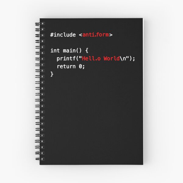 Item preview, Hell.o World. White. designed and sold by AntiFormApparel.