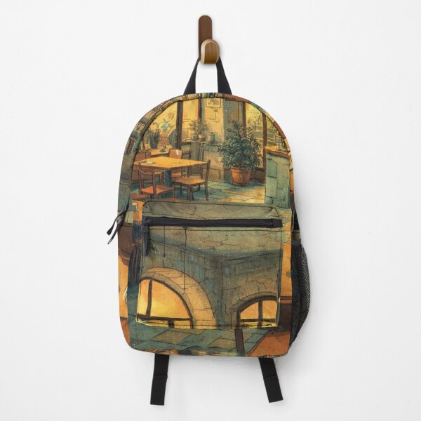 Item preview, Golden Morning at the Vintage Café designed and sold by Helios Be. Lavsh.
