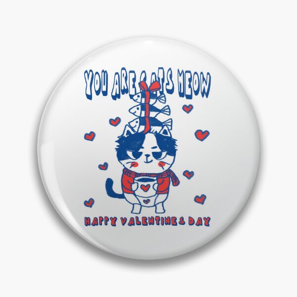 Item preview, Funny Cat Valentine love Doodle hand drawn designed and sold by JiraVibes.