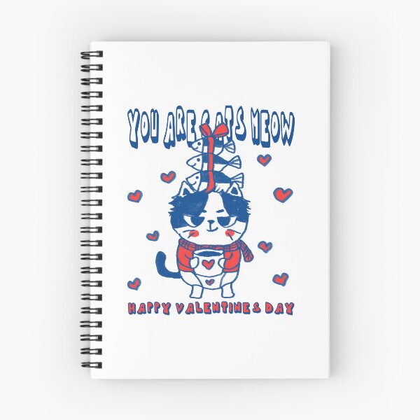 Item preview, Funny Cat Valentine love Doodle hand drawn designed and sold by JiraVibes.