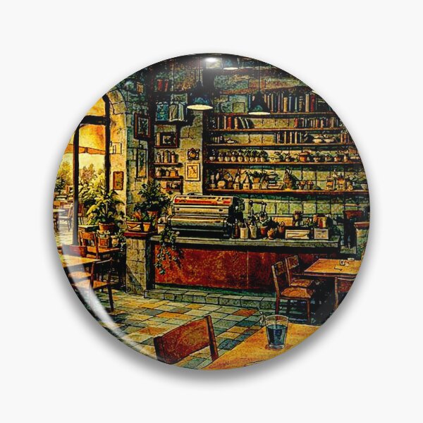 Item preview, Golden Morning at the Vintage Café#1 designed and sold by Helios Be. Lavsh.