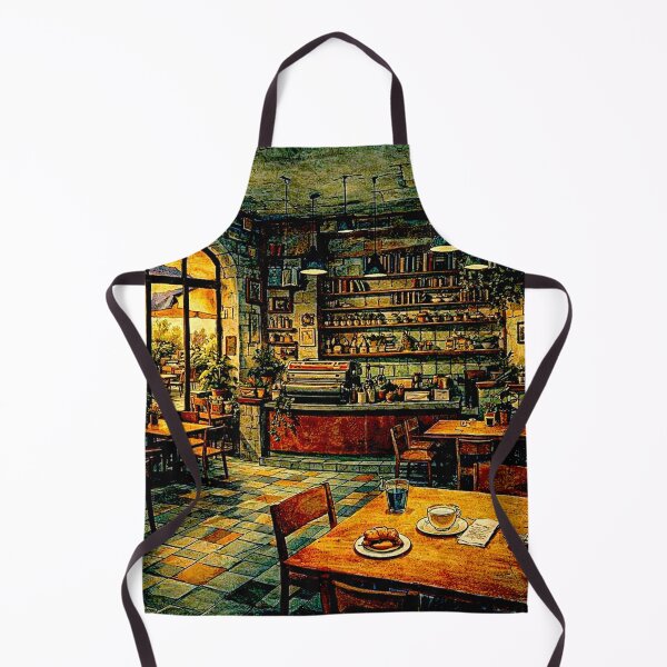 Item preview, Golden Morning at the Vintage Café#1 designed and sold by Helios Be. Lavsh.