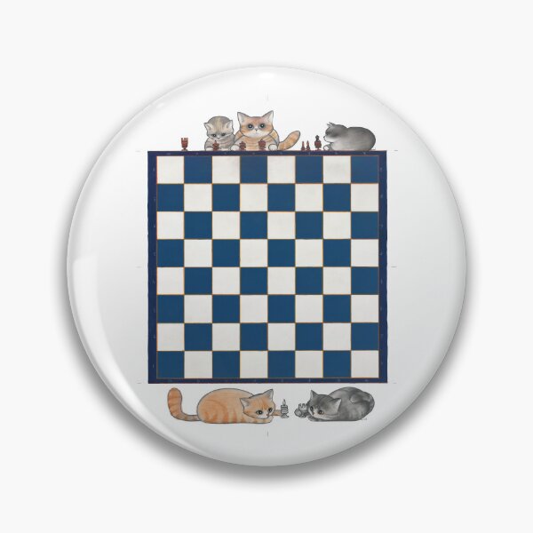 Item preview, Cat chessboard designed and sold by gatteria.