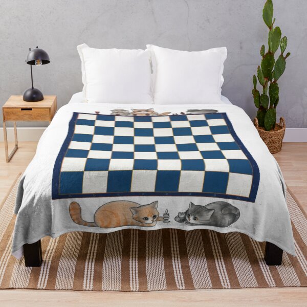 Item preview, Cat chessboard designed and sold by gatteria.