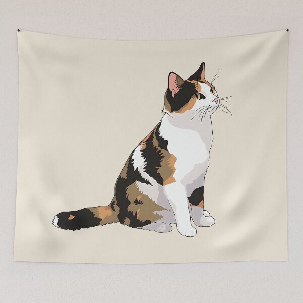 Item preview, Calico Cat portrait, For Calico Cat Lovers designed and sold by xiao xuans.