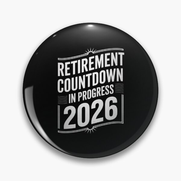 Item preview, Retirement Countdown for 2026 Retiree Celebration designed and sold by FadeOfThrone.