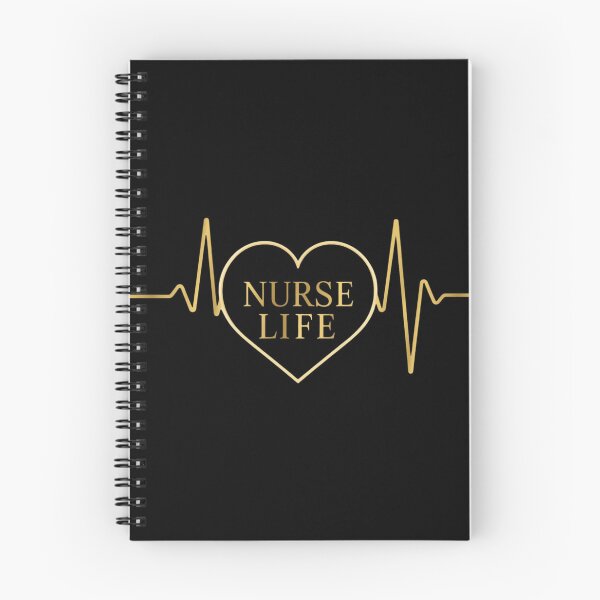 Item preview, Nurse Life Golden Heartbeat EKG Luxury designed and sold by ProWorkVibes.