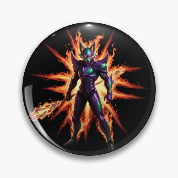 Item preview, Flame Wolf Warrior – Fire Beast Guardian Fantasy Art designed and sold by FORYOUOFFICIAL.