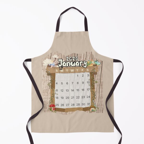 Item preview, January 2026 Monthly Calendar Fairy Garden Design designed and sold by iRenza.