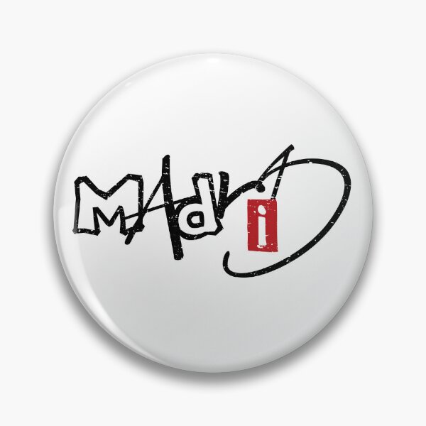 Item preview, Madrid Spain - Artistic Asymmetrical Streetwear Typography designed and sold by NoulDesign.
