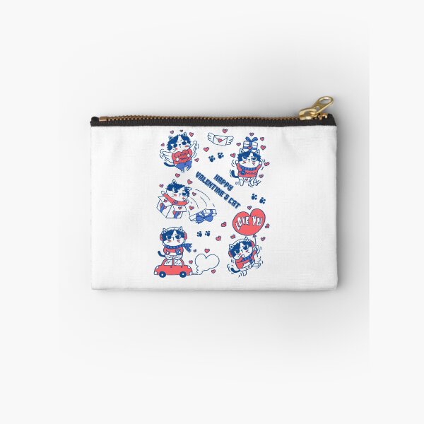 Item preview, Funny Cat Valentine love Doodle hand drawn designed and sold by JiraVibes.