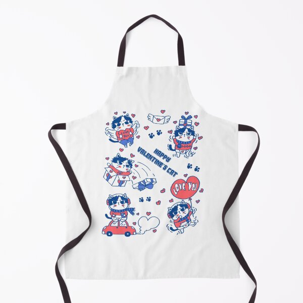 Item preview, Funny Cat Valentine love Doodle hand drawn designed and sold by JiraVibes.