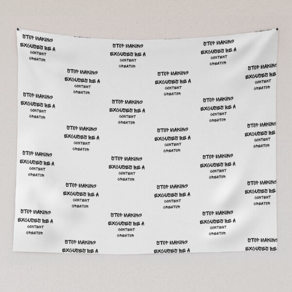 Item preview, Stop Making Excuses  designed and sold by RareModeLLC.