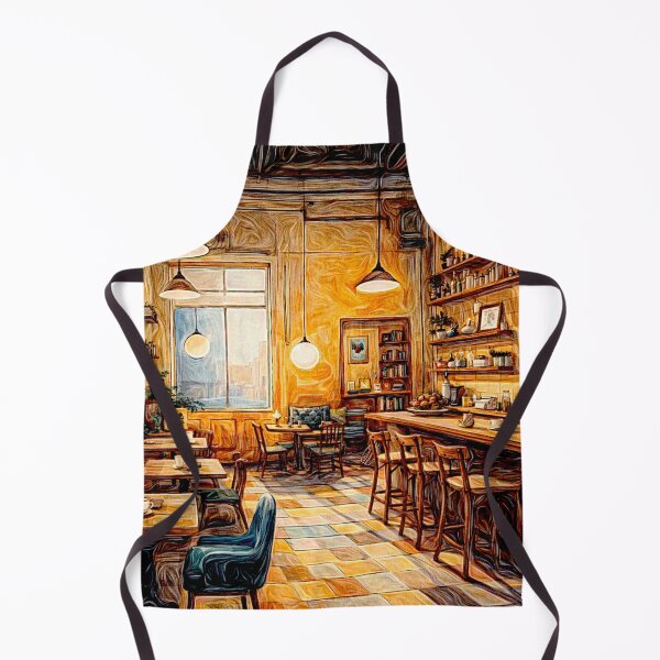 Item preview, Golden Morning at the Vintage Café#3 designed and sold by Helios Be. Lavsh.