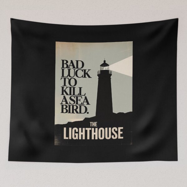 Item preview, The Lighthouse Quote Poster designed and sold by Enea Kelo.
