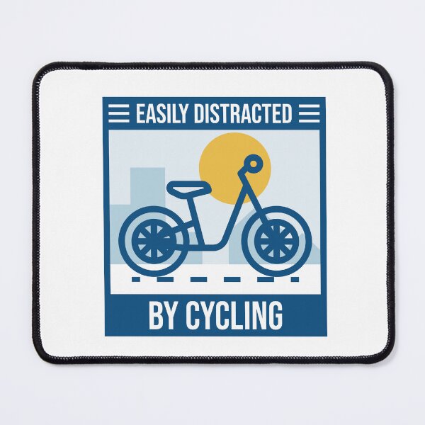 Item preview, Easily Distracted By Cycling designed and sold by DesignbyAACreations .