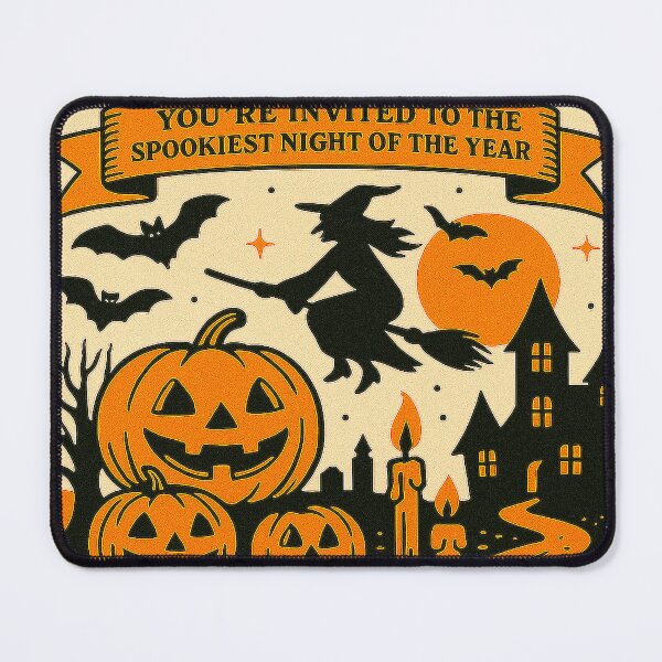 Item preview, Halloween Party 1976 – Vintage Retro Spooky Invitation Poster designed and sold by T-Prestige.